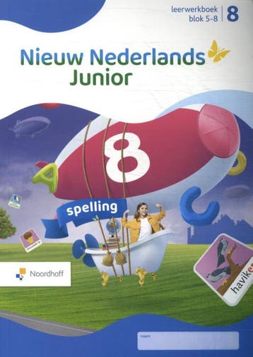 groep 8 blok 5-8 / Nieuw Nederlands Junior Spelling /, Verzenden, Zo goed als nieuw