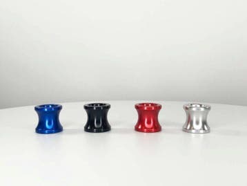 Vortex Racing Swingarm Spools 6mm- Black, Ophalen of Verzenden