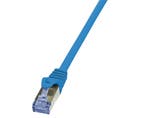 RJ45 10.00m Blauw Cat6A S/FTP LogiLink (Kabels UTP, Kabels), Ophalen of Verzenden, Nieuw