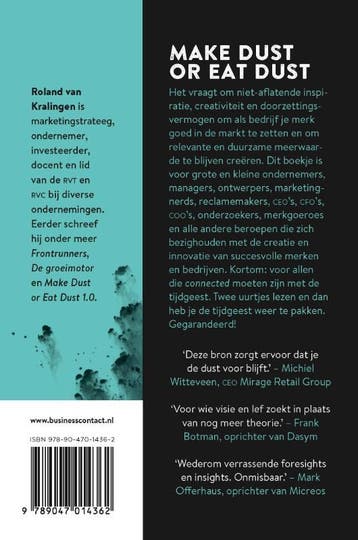 Make dust or eat dust 2.0 9789047014362 Roland van Kralingen, Verzenden, Gelezen, Roland van Kralingen