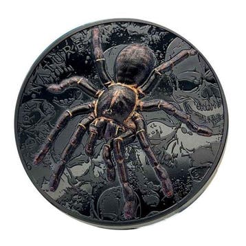 Palau. 20 Dollars 2023 3 oz $20 Palau Thai Black Tarantula