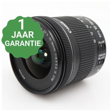 10% korting | Canon EF-S 10-18mm f/4.5-5.6 IS STM, Audio, Tv en Foto, Verzenden, Gebruikt