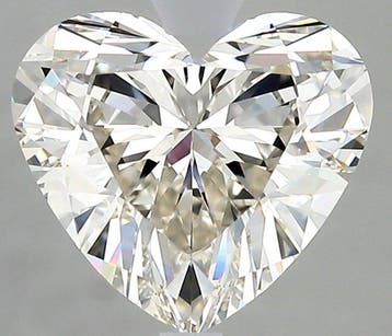 1 pcs Diamant (Natuurlijk) - 2.02 ct - Hart - I - IF -, Nieuw