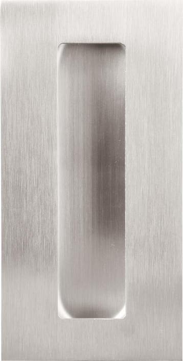 Schuifdeurkom SQUARE LSQ150 150X75X2 MM mat rvs, Verzenden, Nieuw