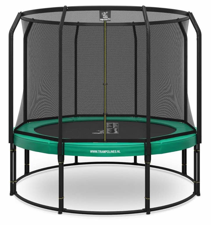 Magic Circle Pro Trampoline 305 cm Groen met veiligheidsnet, Kinderen en Baby's, Speelgoed | Buiten | Trampolines, Nieuw, Ophalen of Verzenden