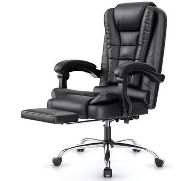 Ergonomische Directiestoel met Voetensteun PU-leer, Verzenden, Nieuw
