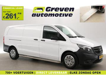 Mercedes-Benz Vito CDI Extra Lang | Oprijplaat | Airco |, Euro 6, Wit, Mercedes-Benz, Nieuw
