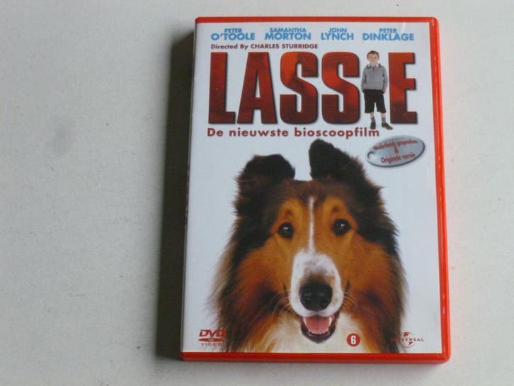 Lassie - Peter O Toole (DVD) Nederlands gesproken, Cd's en Dvd's, Dvd's | Kinderen en Jeugd, Ophalen of Verzenden