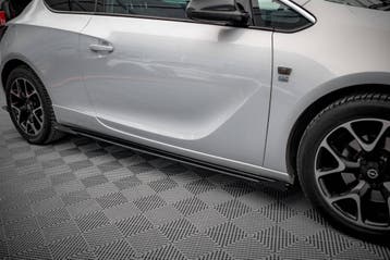 Maxton Street Pro Side Skirts Diffusers met Flaps Opel Astra, Verzenden, Nieuw, Opel