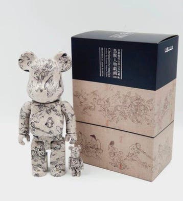 Medicom Toy - BE@RBRICK Chj-jinbutsu-giga Vol. 2 (100% &
