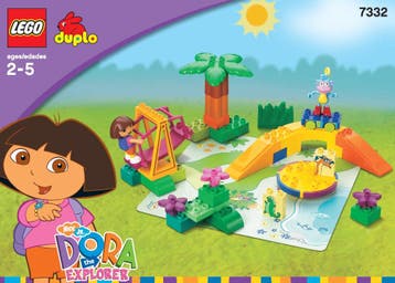 LEGO DUPLO Dora and Boots at Play Park - 7332 (Nieuw), Kinderen en Baby's, Speelgoed | Duplo en Lego, Verzenden, Nieuw