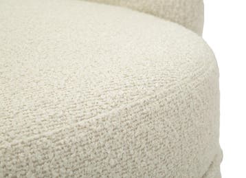 TORINO CRÈME DRAAIFAUTEUIL CM 70X72X75 (ZITHOOGTE CM 44,5), Huis en Inrichting, Fauteuils, Ophalen of Verzenden, Nieuw