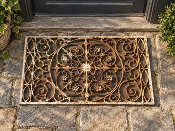 Architectonisch ornament - Grote rechthoekige rustieke
