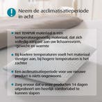 2dekans | TEMPUR - Prima SmartCool Hoofdkussen Soft - 60 x, Ophalen of Verzenden, Zo goed als nieuw, Wit