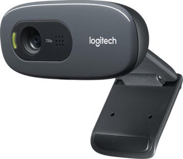 SHOWMODEL Webcam Logitech C270 - 720p HD - 3MP - Grijs, Verzenden, Nieuw