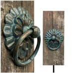 Origineel templepaneel met messing sluiting - Kleine deur -