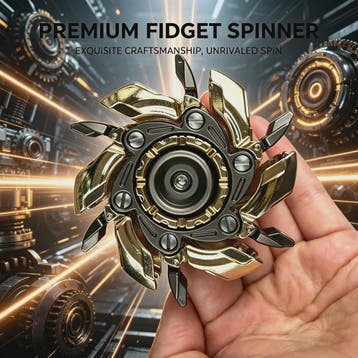 Premium Metalen Deformeerbare Fidget Spinner - EDC Hand Spin, Verzenden, Nieuw