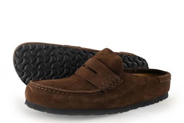 Birkenstock Muiltjes in maat 43 Bruin, Bruin, Verzenden, Overige typen, Zo goed als nieuw
