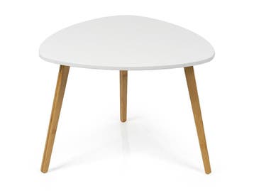Scandia Salontafel - 55 cm / Wit, Verzenden, Nieuw