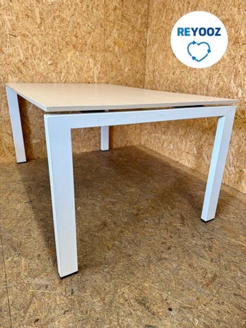 Ahrend 314 vergadertafel 160x100cm - rechthoek - noten p..., Nieuw in verpakking