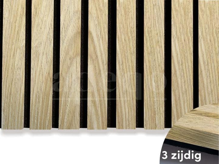 Klassiek eiken - Akoestische panelen -, Doe-het-zelf en Verbouw, Platen en Panelen, Nieuw