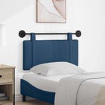 vidaXL Hangend Hoofdeinde Wandgemonteerd Blauw 90 x 55 x 5, Huis en Inrichting, Slaapkamer | Bedden, Verzenden, Nieuw, Blauw, Stof