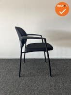 Ahrend 320 - nieuwe stoffering - breed model - 14 kleuren, Vergader- of Presentatieruimte, Ophalen of Verzenden, Gebruikt, Stoel