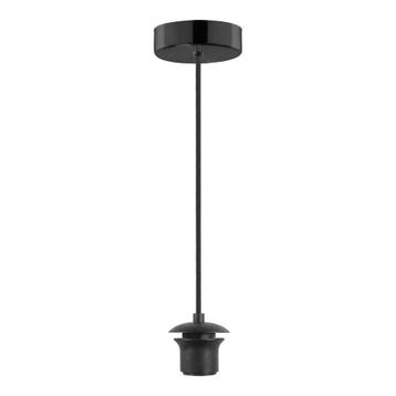 Plafondniere - hanglamp pendel E27 armatuur - Zwart, Nieuw, Metaal, Modern, E27 (groot)