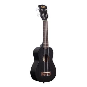 Kala Black Satin Mahogany Soprano Ukulele No Binding met tas, Verzenden, Nieuw