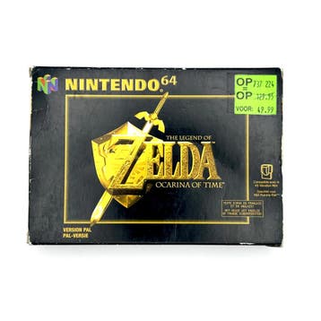 The Legend of Zelda: Ocarina of Time - Nintendo 64 N64 - PA…, Ophalen of Verzenden, Zo goed als nieuw