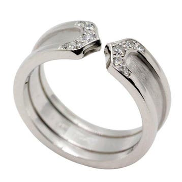 Cartier - Ring - C2 Ring - 18 karaat Witgoud -, Sieraden, Tassen en Uiterlijk, Nieuw