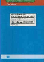 1988  Audi 80-90 Reparatiebrochure, Verzenden