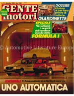 1983 GENTE MOTORI MAGAZINE 12 ITALIAANS, Nieuw, Author