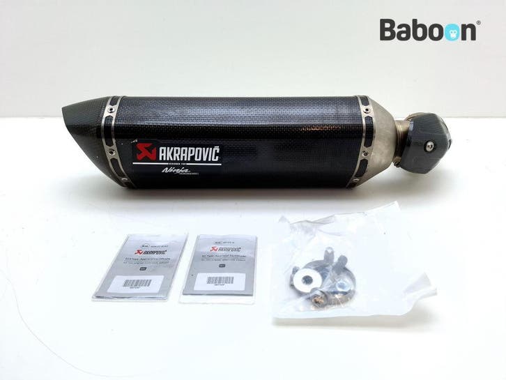 Uitlaatdemper Sport Kawasaki Z 1000 SX 2020-2023 Akrapovic, Motoren, Onderdelen | Kawasaki, Gebruikt, Verzenden