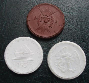 Duitsland, Weimar Republiek Set of 3 Notgeld: 1922 / Meissen