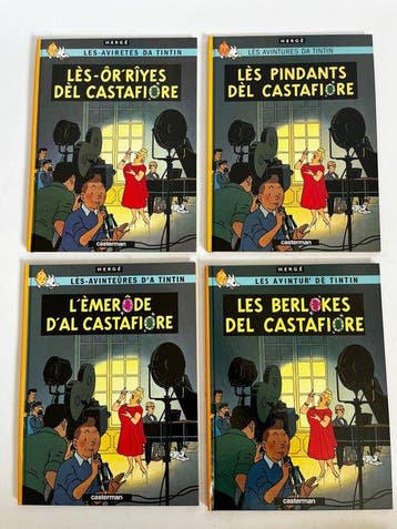 Tintin - Les Bijoux de la Castafiore en Wallons de Belgique, Boeken, Nieuw