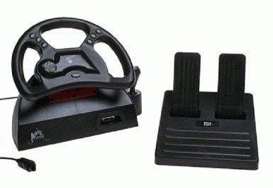 Nintendo 64 Madcatz Analogue Steering Wheel, Spelcomputers en Games, Spelcomputers | Nintendo 64, Zo goed als nieuw, Ophalen of Verzenden
