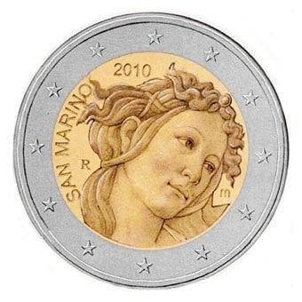 San Marino 2 Euro Botticelli 2010, Verzenden