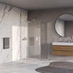 Brauer Stellar - Douchecabine met Draaideur - Helder Glas -, Doe-het-zelf en Verbouw, Sanitair, Ophalen of Verzenden, Nieuw, Rvs