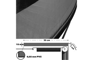 Trampoline beschermrand 244cm | Robuust | Beste Prijs, Kunststof, Minder dan 100 cm, Nieuw, Ophalen of Verzenden