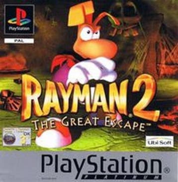 Rayman 2 the Great Escape (PS1 Games), Ophalen of Verzenden, Zo goed als nieuw