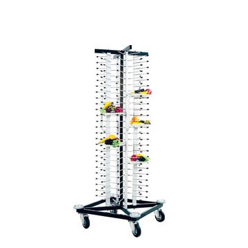 GGM Gastro | Bordenrek - tot 100 borden - Ø17-32cm - |, Verzenden, Nieuw, Bord(en)
