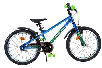 Volare Chrome Kinderfiets - Jongens - 18 inch - Blauw Groen-, Verzenden, Nieuw