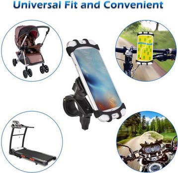 Telefoonhouder fiets – 360° draaibaar – Universele, Ophalen of Verzenden, Nieuw