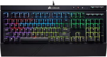 Corsair - K68 RGB mechanisch gamingtoetsenbord RGB achtergro, Computers en Software, Verzenden, Zo goed als nieuw