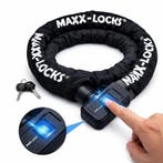 Maxx- Locks-Fietsslot - Fatbikeslot - Vingerscan - 90cm, Ophalen of Verzenden, Nieuw, Kettingslot