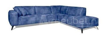 Hoekbank Lent - hoekbanken - Blauw, Huis en Inrichting, Nieuw, 150 cm of meer, Leer, 250 tot 300 cm