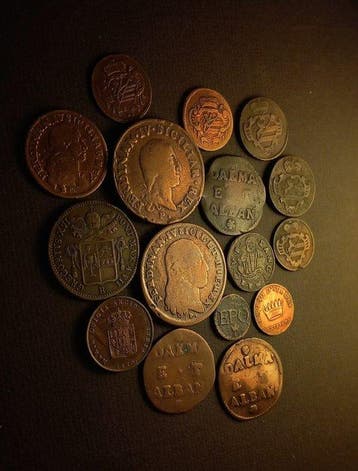 Italië. Lot 16 preunitarian coins 1400-1800 (Zonder