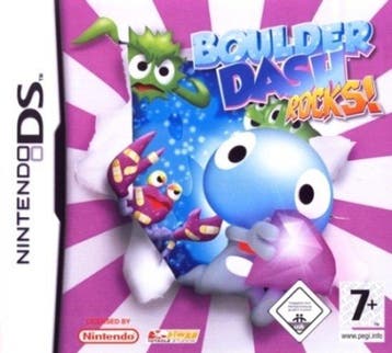 Boulder Dash: Rocks (DS) 3DS Garantie & snel in huis!, 1 speler, Ophalen of Verzenden, Zo goed als nieuw, Vanaf 7 jaar