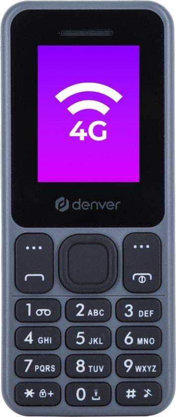 2dekans | Denver Senioren Mobiele Telefoon 4G - GSM -, Ophalen of Verzenden, Zo goed als nieuw